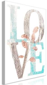 Quadro - Flourishing Letters (1 Part) Vertical