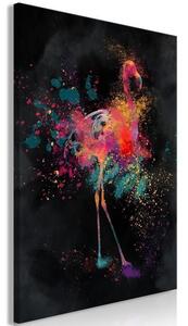 Quadro - Flamingo Colour (1 Part) Vertical
