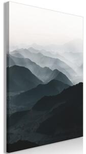 Quadro - Parallel Ridges (1 Part) Vertical
