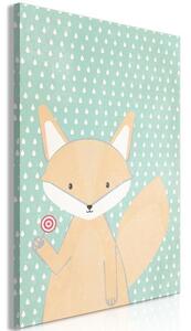 Quadro - Little Fox (1 Part) Vertical
