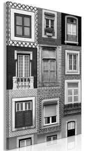 Quadro - Patterned Windows (1 Part) Vertical