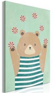 Quadro - Juggling Bear (1 Part) Vertical