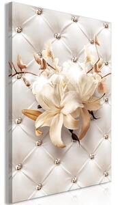 Quadro - Diamond Lilies (1 Part) Vertical