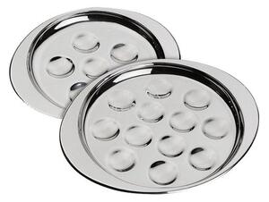 ILSA Piatto lumache 0 20 x 17 cm Acciaio inox 18/10 - 168006