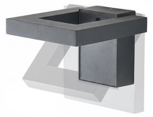 Lampade da esterno Lindby, Orbin, Grigio, Terrazza, Alluminio, Moderno
