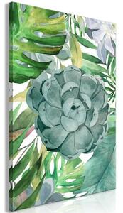 Quadro - Tropical Flora (1 Part) Vertical