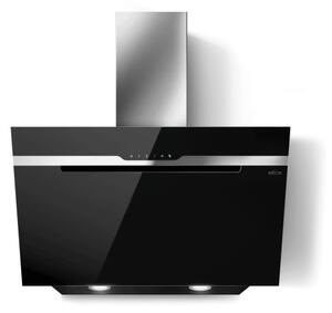 Elica Cappa Cucina Aspirante a Parete Larghezza 90 cm Classe B colore Nero - PRF0116967B Majestic BL/A/90