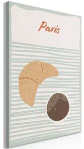 Quadro - Parisian Breakfast (1 Part) Vertical