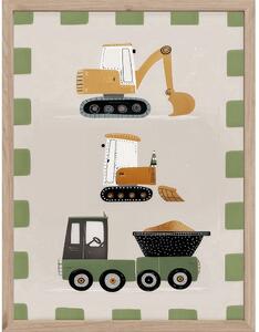 Quadro da bambini 30x40 cm Baby The Builder – Styler