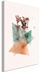Quadro - Modernist Flower (1 Part) Vertical
