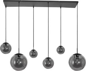 Steinhauer - lampada a sospensione - Bollique LED - nero - vetro metallo - lampada di design - E27 - 3499ZW