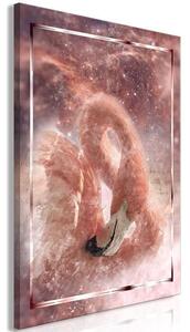 Quadro - Space Flamingo (1 Part) Vertical