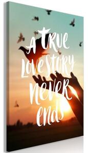 Quadro - A True Love Story Never Ends (1 Part) Vertical
