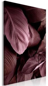 Quadro - Velvet Leaves (1 Part) Vertical
