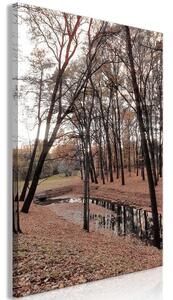Quadro - Autumn Walk (1 Part) Vertical