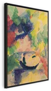 Quadro - Paar im Nachen (August Macke)