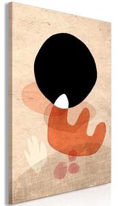 Quadro - Black Stone (1 Part) Vertical