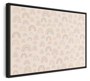 Quadro - August Sky - Various Sizes of Rainbows in Calm Colors