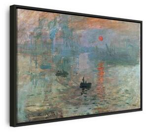 Quadro - Impression, Sunrise - Claude Monet’s Painted Landscape of the Port