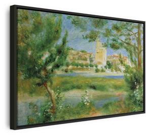 Quadro - Villeneuveles-Avignon (Pierre-Auguste Renoir)