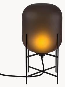 Lampada da tavolo a LED in vetro soffiato Oda