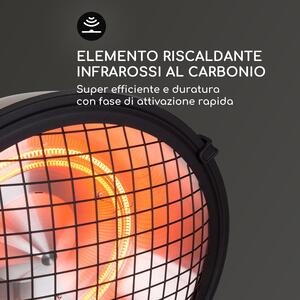 Blumfeldt Heatspot stufa per esterni, 900/1200/2100 W, infrarossi ComfortHeat, rame