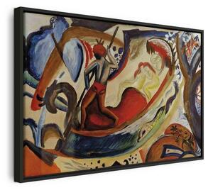 Quadro - Nackte Mädchen in der Barke (August Macke)