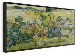 Quadro - Farms near Auvers (Vincent Van Gogh)