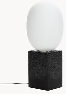 Lampada da tavolo a LED in vetro soffiato Magma One