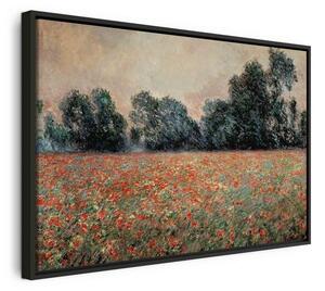 Quadro - Field with wild Poppies (Claude Monet)