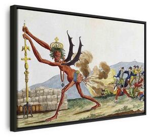 Quadro - Caricature of the English Government (Jacques-Louis David)