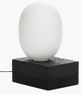 Lampada da tavolo a LED in vetro soffiato Magma Two