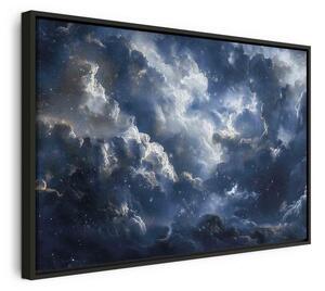Quadro - Astronomical Wonders: Clouds and Stars in Harmonious Combination