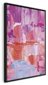 Quadro - Colorful Contrasts - Energetic Color Transitions in Shades of Pink