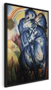 Quadro - The tower of blue horses (Franz Marc)