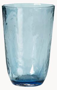 Bicchieri da long drink in vetro soffiato Hammered
