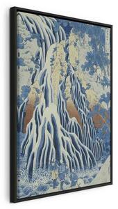 Quadro - Kirifuri Fall on Kurokami Mount from the series Shokoku Taki Meguri (A Journey to the Waterfalls of All the Pro