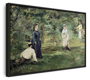 Quadro - La Partie de croquet à Paris (Edouard Manet)