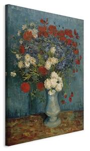 Quadro - Vase With Cornflowers and Poppies