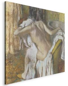 Quadro - Woman drying herself (Edgar Degas)