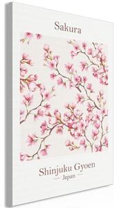 Quadro - Sakura (1 Part) Vertical