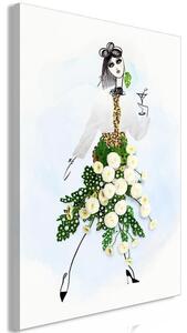 Quadro - Herbal Girl (1 Part) Vertical