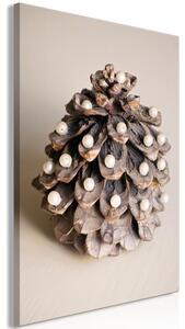 Quadro Pigna albero di Natale