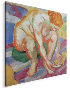 Quadro - Nude with cat (Franz Marc)