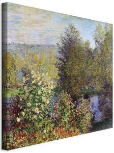 Quadro - Coin de jardin à Montgeron (Claude Monet)