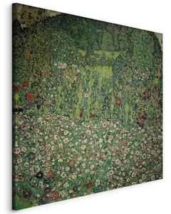 Quadro - Gartenlandschaft mit Bergkuppe (Gustav Klimt)