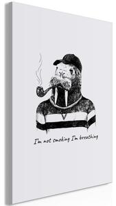 Quadro - Im Not Smoking Im Breathing (1 Part) Vertical