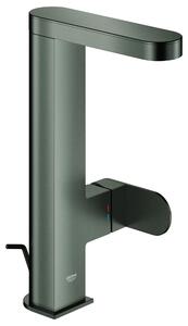 Miscelatore monocomando Grohe Plus per lavabo, dimensione L, con erogatore estraibile, finitura grafite spazzolato, confezione singola
