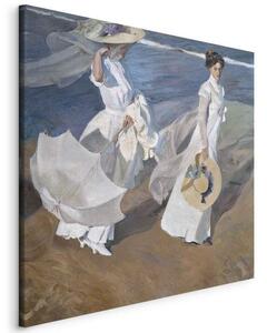 Quadro - Strolling along the Seashore (Joaquín Sorolla y Bastida)