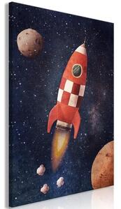 Quadro - Into the Unknown by Rocket (1 Part) Vertical